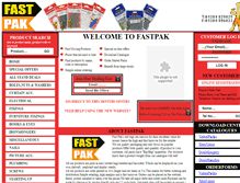 Tablet Screenshot of fastpak.co.uk